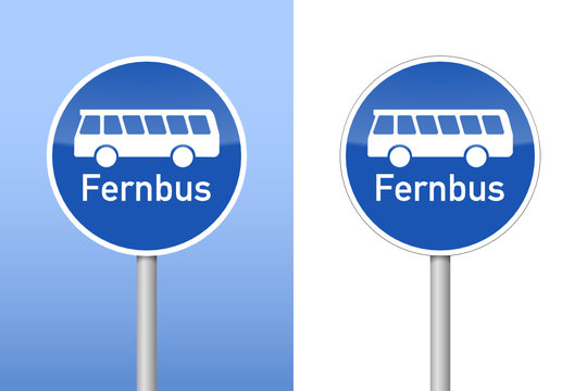 verkehrszeichen fernbus II