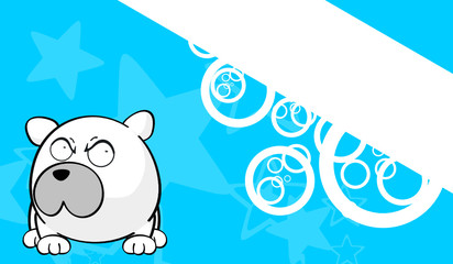 polar teddy bear cartoon ball wallpaper