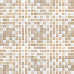 Wall murals Mosaic delicate color brown mosaic tile wall