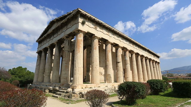 Time Lapse Temple of Hephaestus