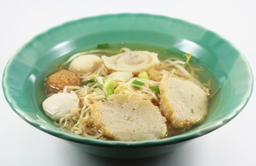 Thai noodle foodm, Rice Noodles Soup