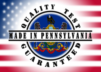 Quality test guaranteed stamp