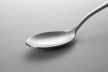 Metal spoon.