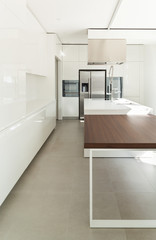 Fototapeta na wymiar Interior of modern house, kitchen