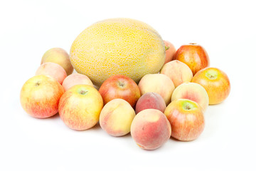 Big group of fruits