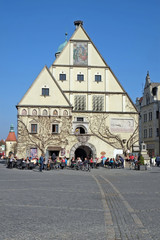 Fototapeta premium Altes Rathaus in Weiden