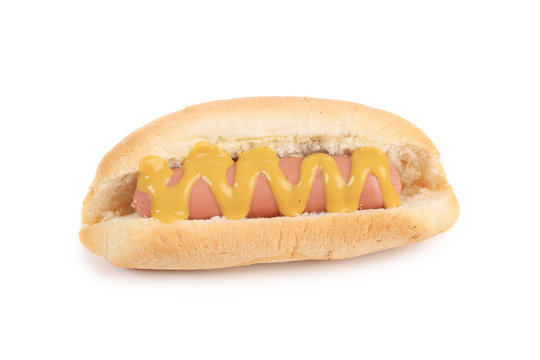 Hot dogs or Wieners with mustard