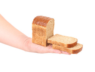 bread in hand