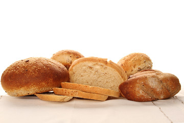 Isolated bread