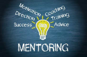 Mentoring - Business Concept - obrazy, fototapety, plakaty