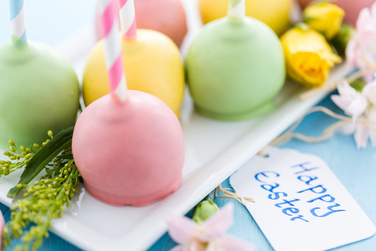 Easter Cake Pops