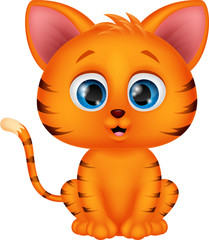 Cute cat cartoon