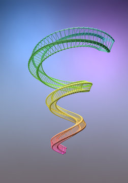 Gitter-Spirale