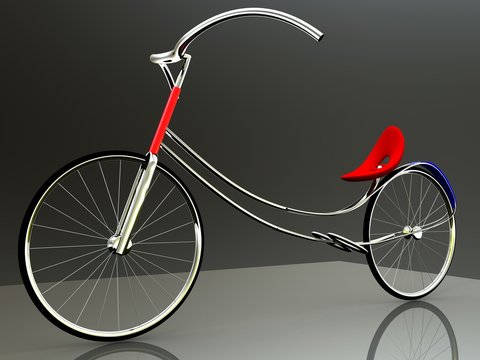 concept of electric bike for adv or others purpose use