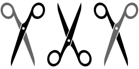 set three scissors