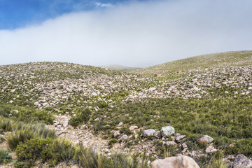 Fototapeta na wymiar Route 13 to Iruya in Salta Province, Argentina