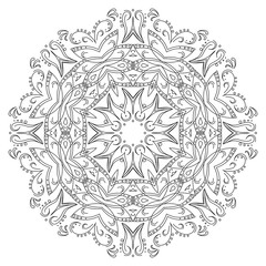 Abstract pattern, contours