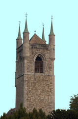 Fototapeta na wymiar Izolowane Saint Martin Kościół, Vevey, Szwajcaria