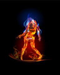 Fire collection, Dancing girl