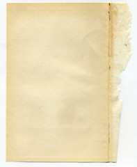 Obraz premium Sheet of Old Paper