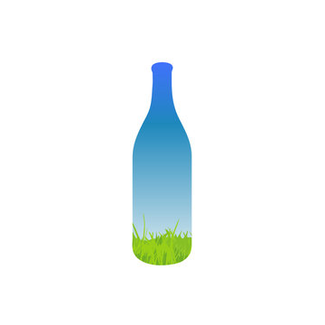 Landscape in a bottle