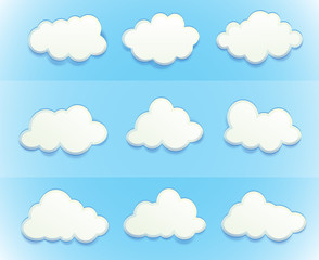 Fototapeta premium Clouds in the sky