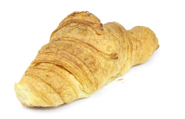 croissant sur fond blanc