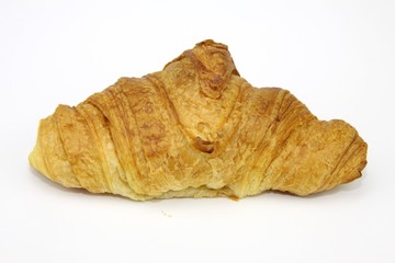 croissant sur fond blanc