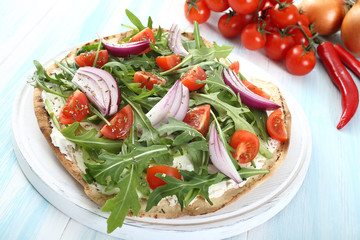 pizza vegetariana