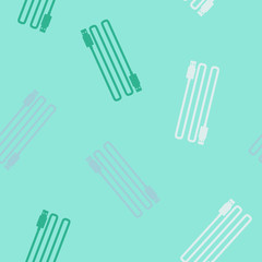 seamless background: usb, plug