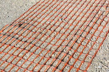 Grillage orange