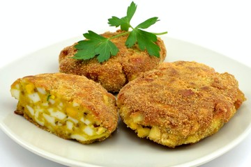 pork chops with eggs