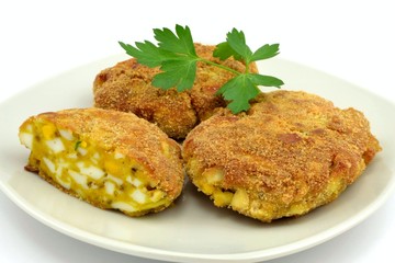 pork chops with eggs