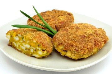 pork chops with eggs © robert6666