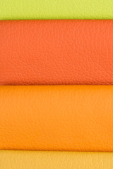 Multi color fabric texture samples