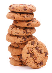 Chocolate homemade pastry cookies