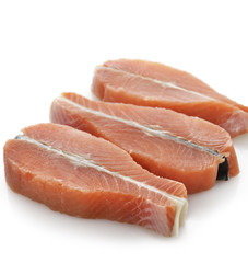 Raw Salmon Fillets