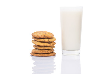 Milk and Home Made Cookies