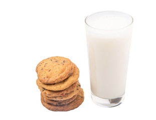 Milk and Home Made Cookies