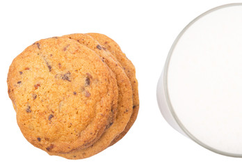 Milk and Home Made Cookies