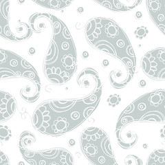 Vintage floral seamless pattern for your design