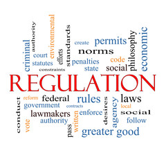 Regulation Word Cloud Concept