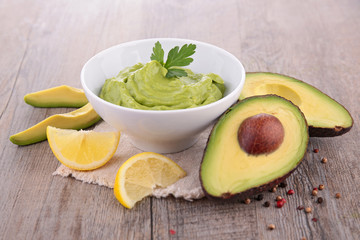avocado and guacamole