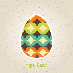 easter eggs retro pattern
