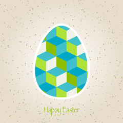 easter eggs retro pattern