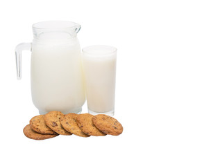 Milk and Home Made Cookies