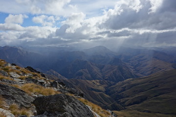 Fototapeta premium Remarkables mountain range