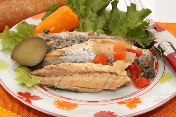 maquereaux au vin blanc