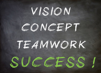 Vision, Concept, Teamwork - Success !