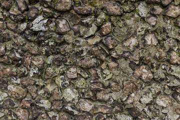 Ancient stone wall background